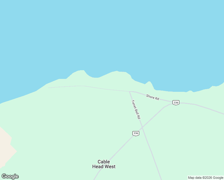 map of restaurants, bars, coffee shops, grocery stores, and more near 144 Shore Road in Saint Peters Bay