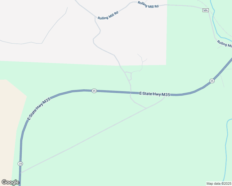 map of restaurants, bars, coffee shops, grocery stores, and more near 3167 Michigan 35 in Negaunee