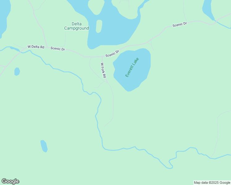 map of restaurants, bars, coffee shops, grocery stores, and more near 61590 West Fork Road in Iron River