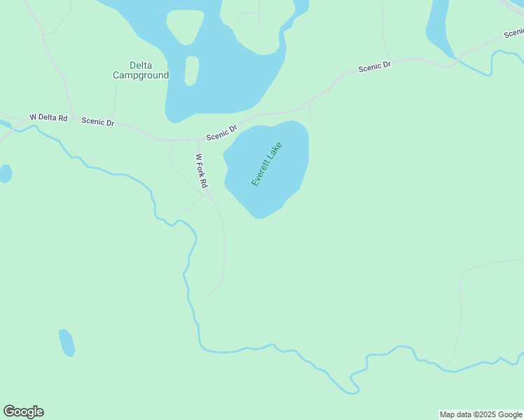 map of restaurants, bars, coffee shops, grocery stores, and more near 61590 West Fork Road in Iron River