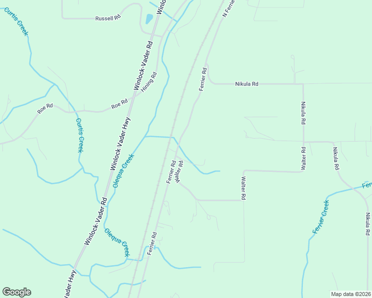 map of restaurants, bars, coffee shops, grocery stores, and more near 101 Walter Road in Winlock