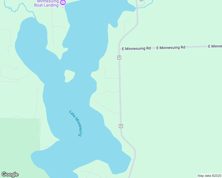 map of restaurants, bars, coffee shops, grocery stores, and more near 8111 County Road P in Lake Nebagamon