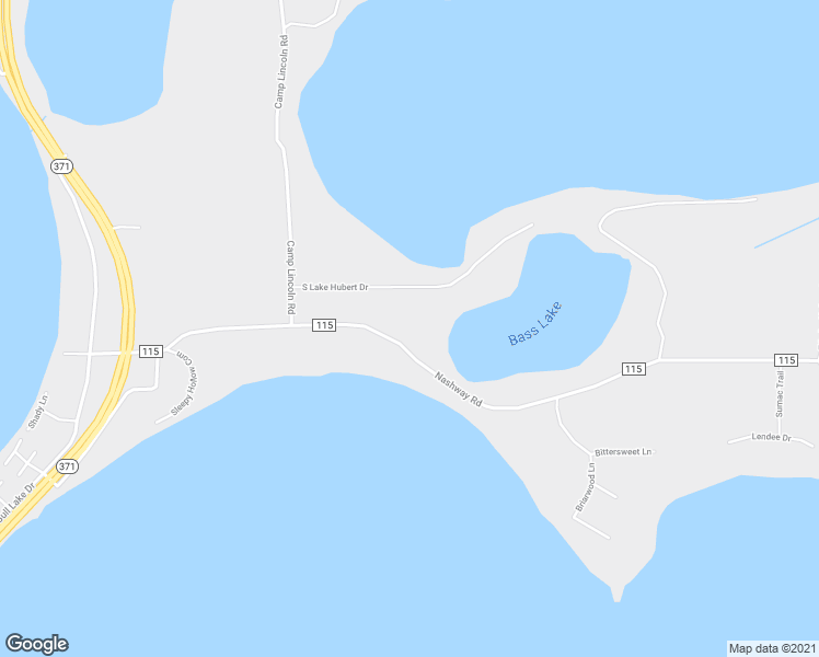 map of restaurants, bars, coffee shops, grocery stores, and more near 5728 Nashway Road in Nisswa