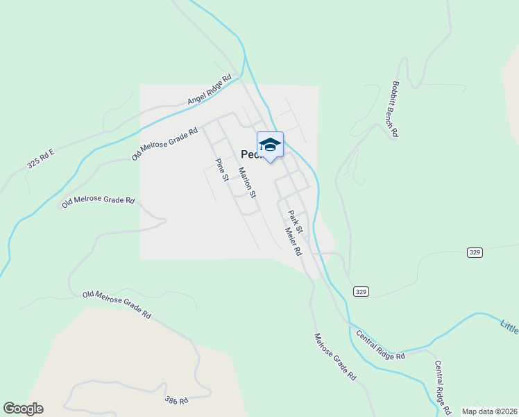 map of restaurants, bars, coffee shops, grocery stores, and more near 410 West Howard Street in Peck