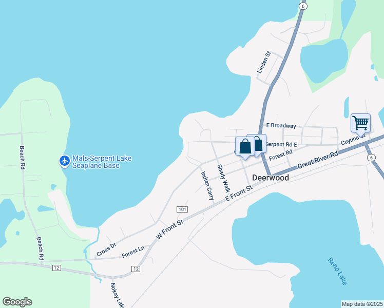 map of restaurants, bars, coffee shops, grocery stores, and more near 21902 Summer Place in Deerwood