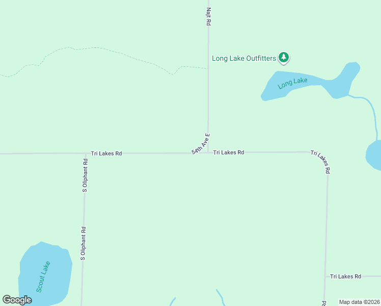 map of restaurants, bars, coffee shops, grocery stores, and more near 5981 Tri Lakes Road in South Range