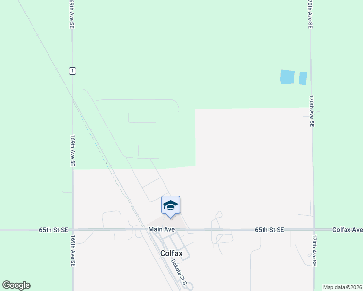 map of restaurants, bars, coffee shops, grocery stores, and more near in Colfax