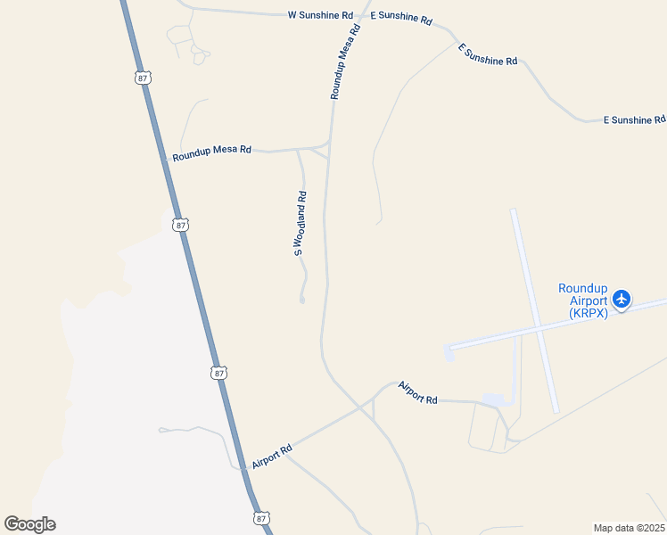 map of restaurants, bars, coffee shops, grocery stores, and more near in Roundup