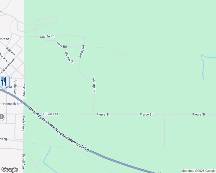 map of restaurants, bars, coffee shops, grocery stores, and more near 2500 Haukkala Road in Wakefield