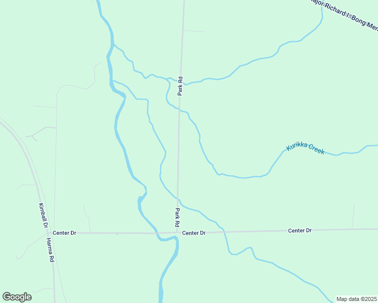 map of restaurants, bars, coffee shops, grocery stores, and more near 13832 Park Road in Hurley