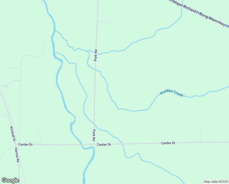 map of restaurants, bars, coffee shops, grocery stores, and more near 13832 Park Road in Hurley