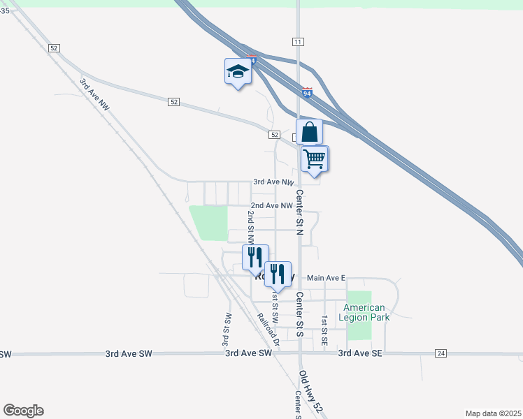 215 2nd Avenue Northwest, Rothsay MN Walk Score