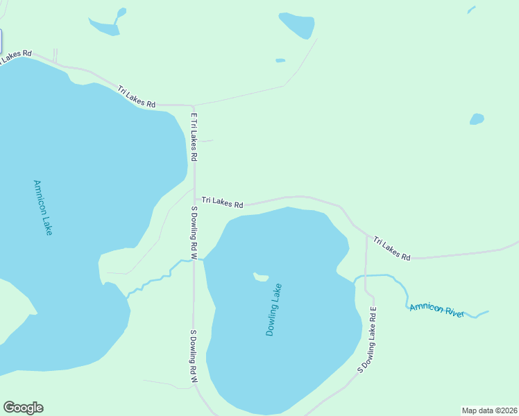 map of restaurants, bars, coffee shops, grocery stores, and more near 4890 East Tri Lakes Road in Superior