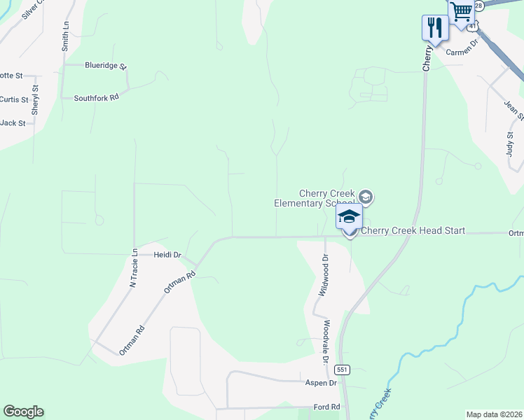 map of restaurants, bars, coffee shops, grocery stores, and more near 900-998 South Willow Road in Chocolay Charter Township