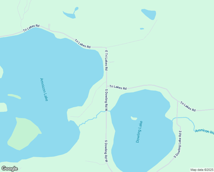 map of restaurants, bars, coffee shops, grocery stores, and more near 4699 Tri Lakes Road in Superior