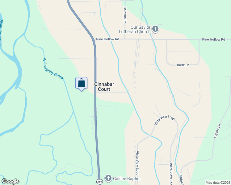 map of restaurants, bars, coffee shops, grocery stores, and more near Ralls Drive in Ravalli County
