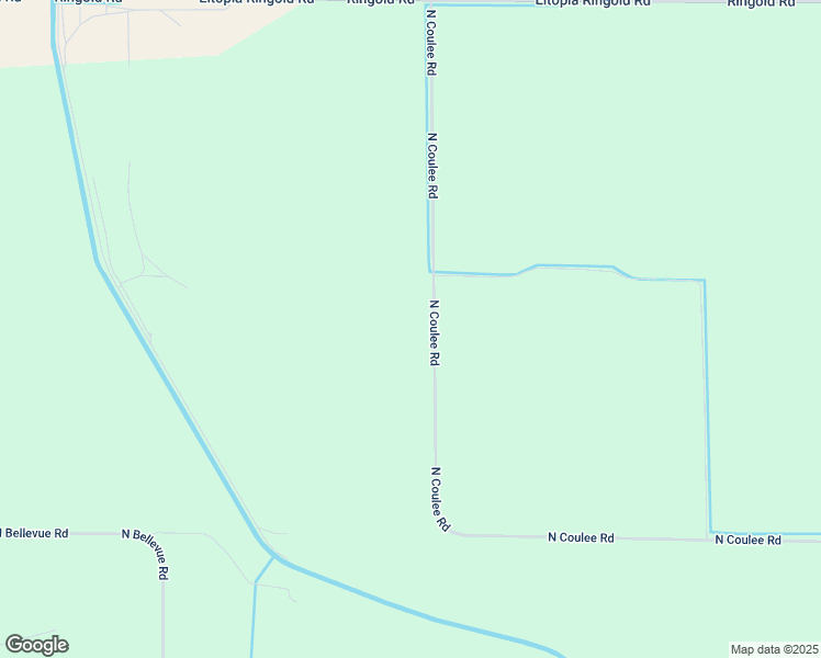map of restaurants, bars, coffee shops, grocery stores, and more near 1993 North Coulee Road in Eltopia