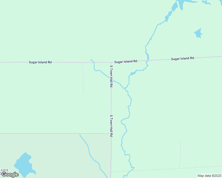 map of restaurants, bars, coffee shops, grocery stores, and more near 1696 South Town Hall Road in Sault Ste. Marie