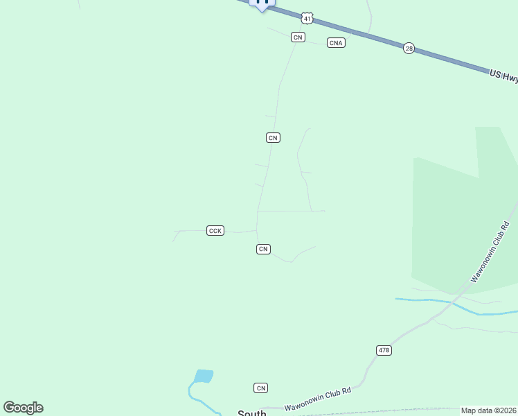 map of restaurants, bars, coffee shops, grocery stores, and more near 3592 County Road CN in Champion