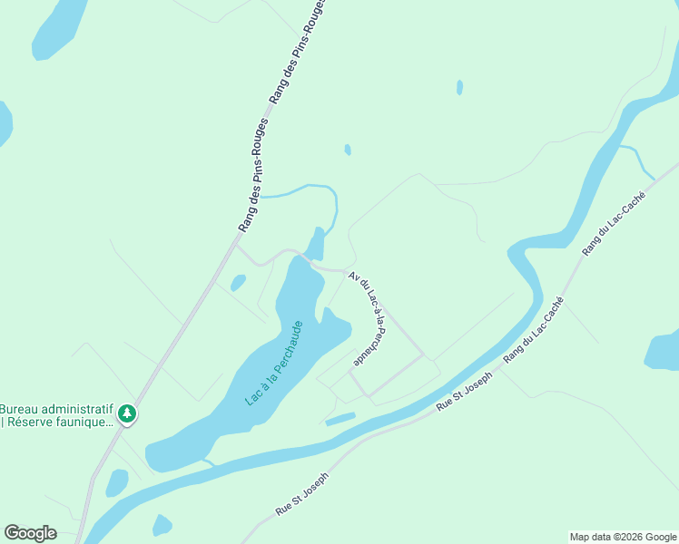 map of restaurants, bars, coffee shops, grocery stores, and more near 150 Avenue du Lac-à-la-Perchaude in Saint-Alexis-des-Monts