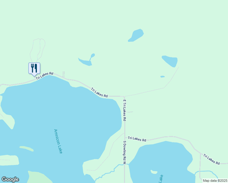 map of restaurants, bars, coffee shops, grocery stores, and more near 4699 Tri Lakes Rd in Superior