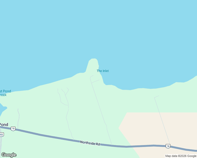 map of restaurants, bars, coffee shops, grocery stores, and more near 198 Inlet Lane in Souris