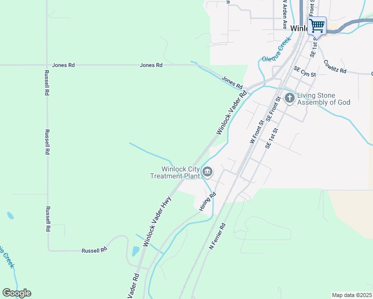 Hining Road, Winlock WA Walk Score