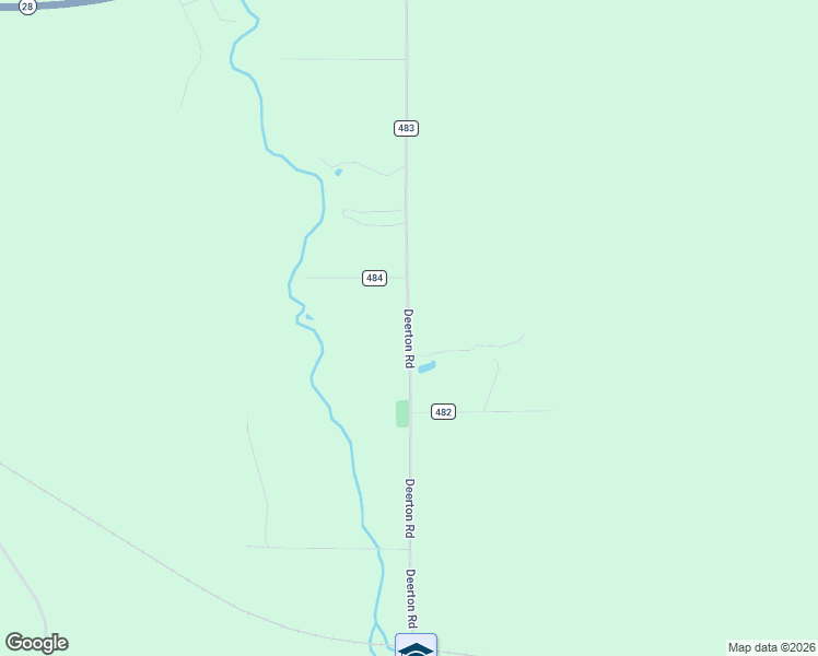 map of restaurants, bars, coffee shops, grocery stores, and more near Deerton Road in Deerton