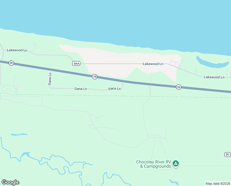 map of restaurants, bars, coffee shops, grocery stores, and more near 101-199 Dana Lane in Marquette