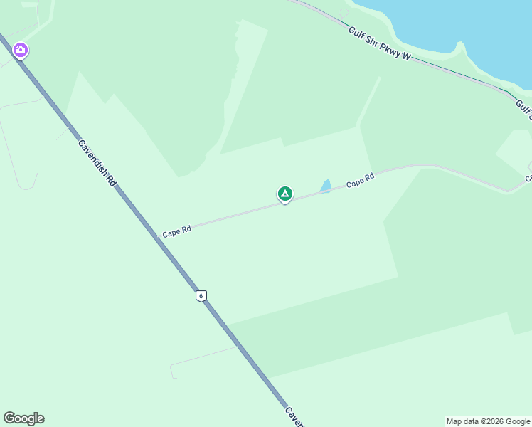 map of restaurants, bars, coffee shops, grocery stores, and more near 132 Cape Road in North Rustico