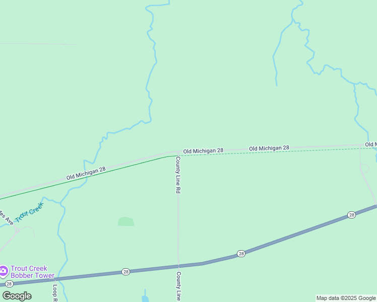 map of restaurants, bars, coffee shops, grocery stores, and more near in Trout Creek