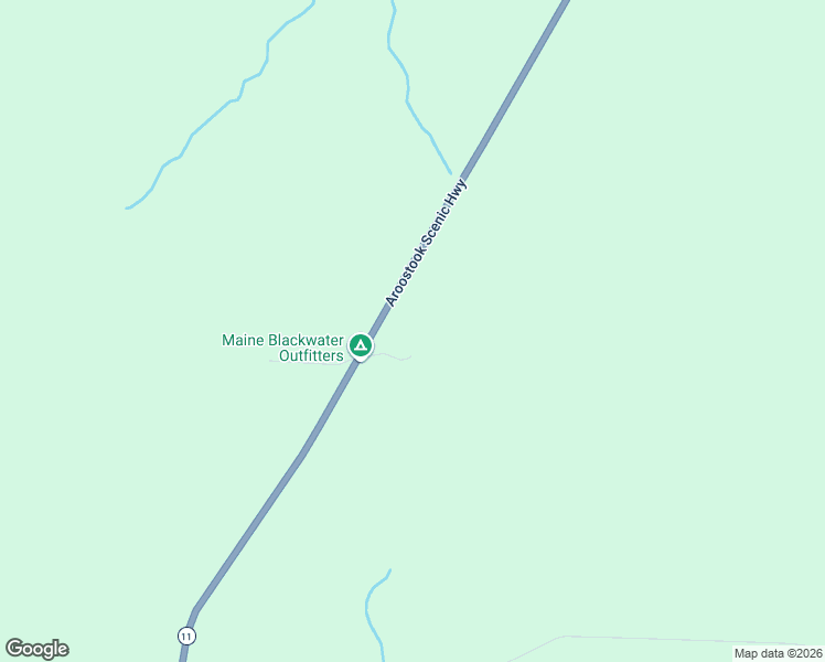 map of restaurants, bars, coffee shops, grocery stores, and more near 1538 Aroostook Scenic Highway in Masardis