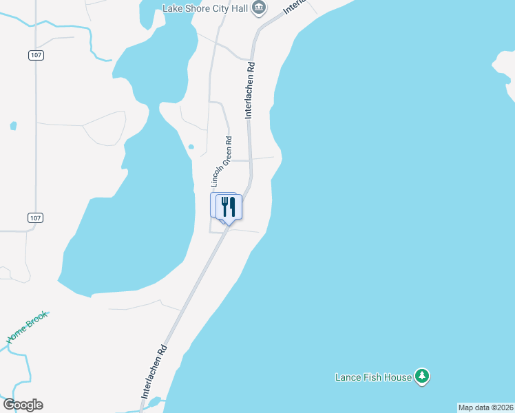 map of restaurants, bars, coffee shops, grocery stores, and more near 8776 Interlachen Road in Nisswa