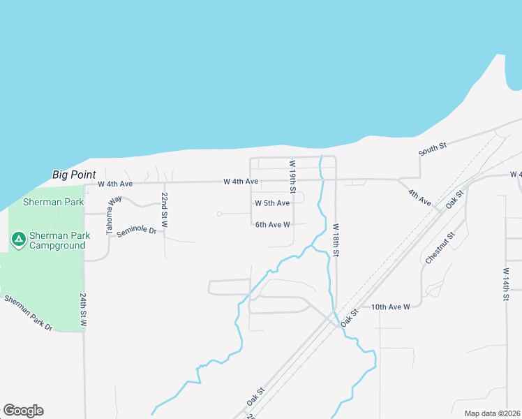 map of restaurants, bars, coffee shops, grocery stores, and more near 2227 5th Avenue in Sault Ste. Marie