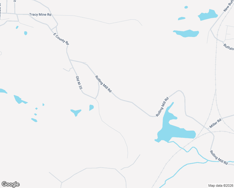 map of restaurants, bars, coffee shops, grocery stores, and more near 325-349 Rolling Mill Road in Negaunee