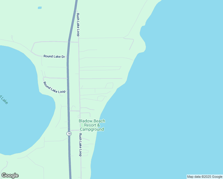 map of restaurants, bars, coffee shops, grocery stores, and more near 44283 Hidden Haven Road in Ottertail