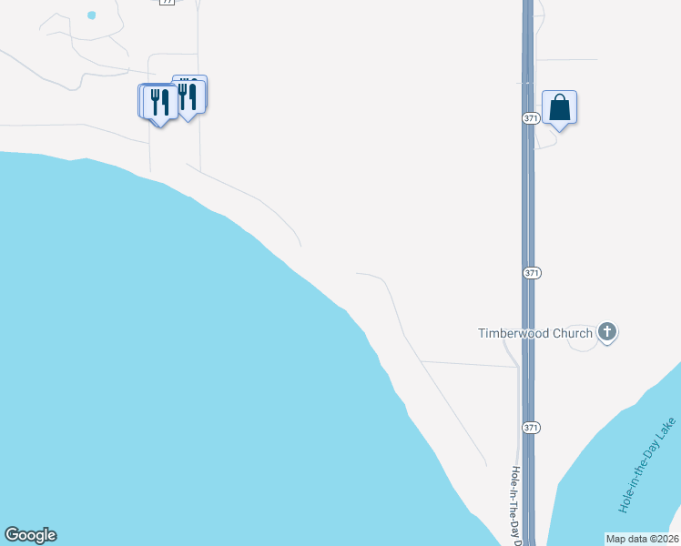 map of restaurants, bars, coffee shops, grocery stores, and more near 23190 Old Government Trail in Nisswa