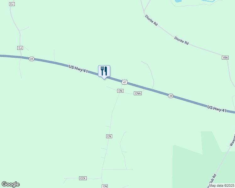 map of restaurants, bars, coffee shops, grocery stores, and more near 2-1500 County Road Cna West in Champion