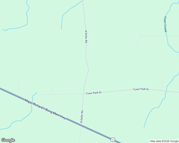 map of restaurants, bars, coffee shops, grocery stores, and more near 14001-14099 North Defer Road in Hurley