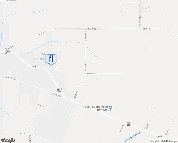 map of restaurants, bars, coffee shops, grocery stores, and more near 111 Shiloh Road in Winlock