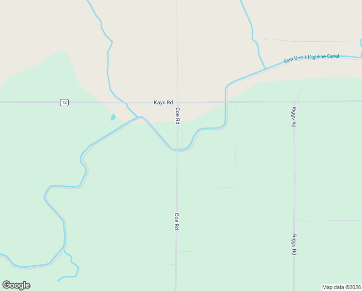 map of restaurants, bars, coffee shops, grocery stores, and more near 181 Coe Road in Wapato