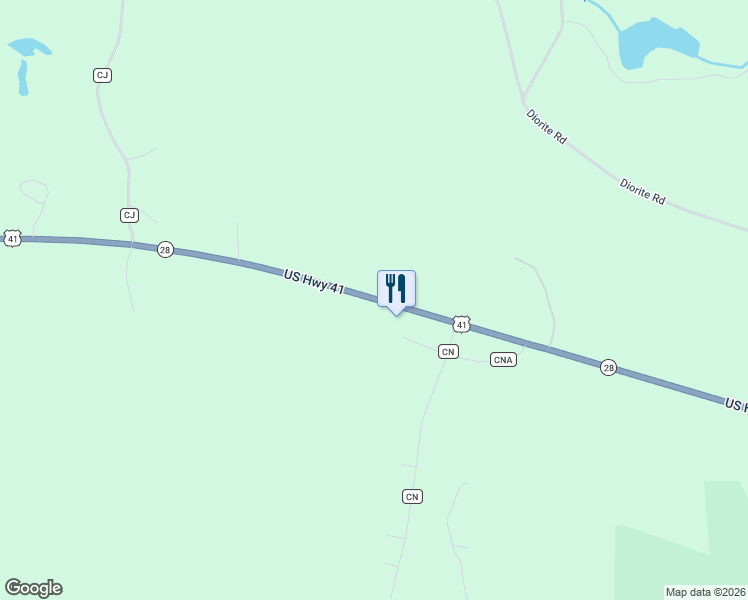 map of restaurants, bars, coffee shops, grocery stores, and more near 10259 U.S. 41 in Champion