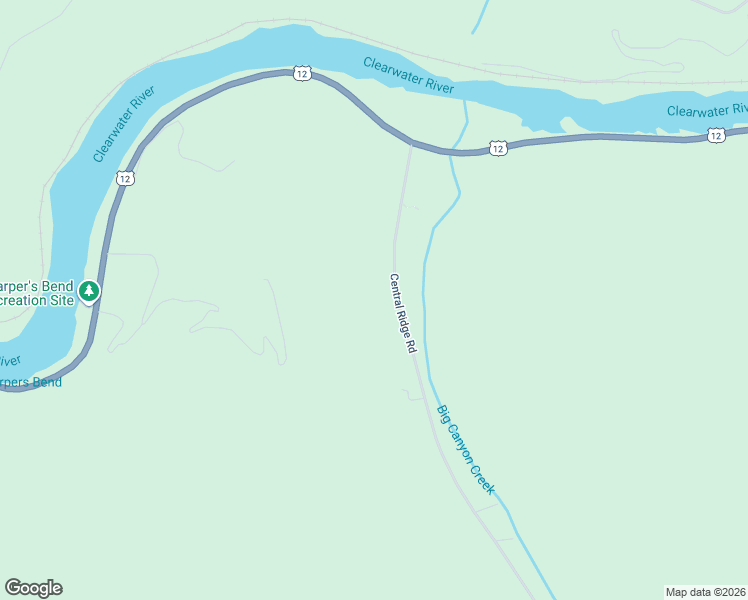 map of restaurants, bars, coffee shops, grocery stores, and more near 20574 Big Canyon Road in Peck