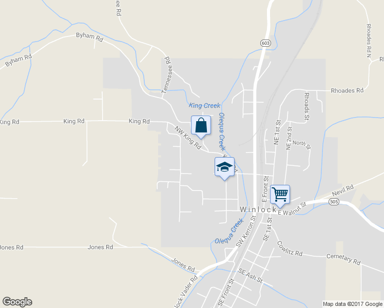 map of restaurants, bars, coffee shops, grocery stores, and more near 502 Shannon Lewis Lane in Winlock