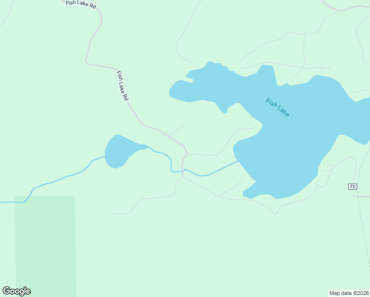 map of restaurants, bars, coffee shops, grocery stores, and more near Fish Lake Road in Marquette County