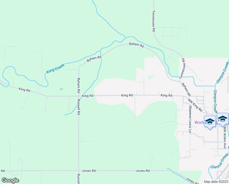 map of restaurants, bars, coffee shops, grocery stores, and more near 878 King Road in Winlock