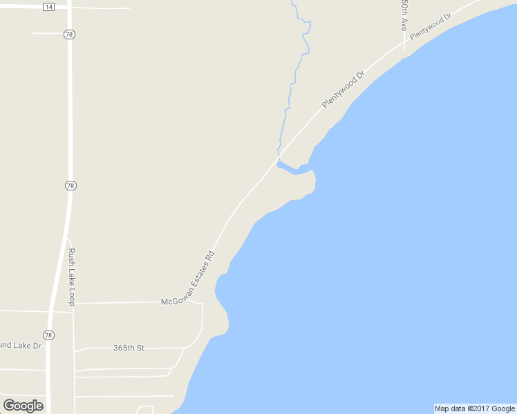 map of restaurants, bars, coffee shops, grocery stores, and more near 44528 McGowan Estates Road in Ottertail