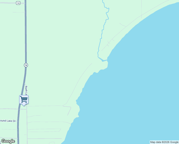 map of restaurants, bars, coffee shops, grocery stores, and more near 44528 McGowan Estates Road in Ottertail