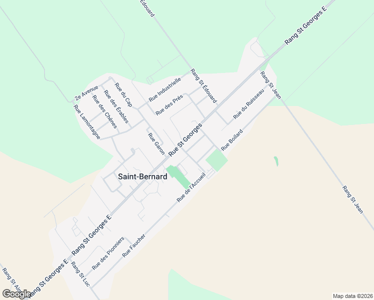 map of restaurants, bars, coffee shops, grocery stores, and more near 511 Rue Vaillancourt in Saint-Bernard