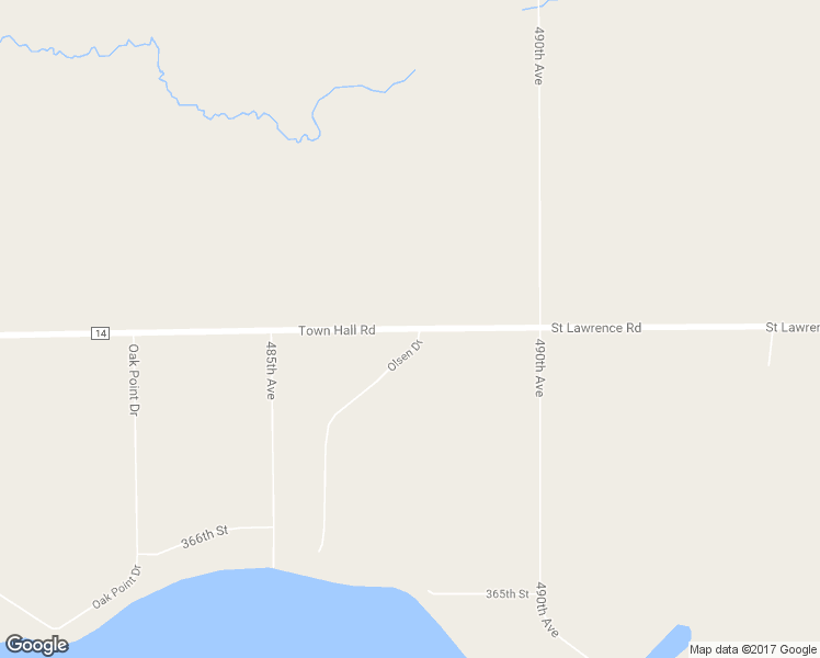 map of restaurants, bars, coffee shops, grocery stores, and more near 48781 County Highway 14 in New York Mills